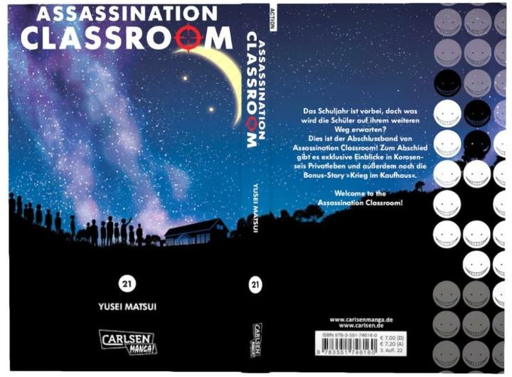 Produktbild Assassination Classroom 21 (Deutsch, Yusei Matsui, 2018)
