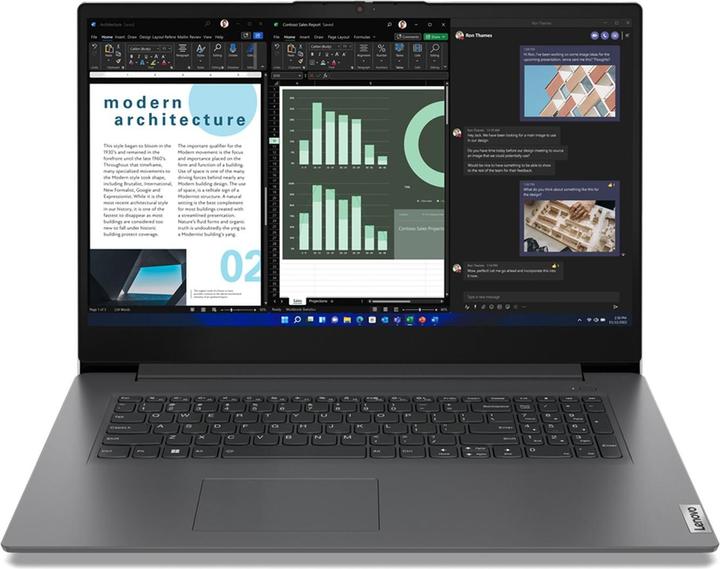 Actual product image Lenovo V17 Gen 4 (17.30", 512 GB, 16 GB, DE, Intel Core i5-13420H)