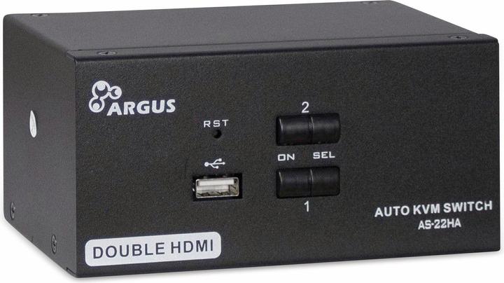 Intertech KVM AS-22HA HDMI HDMI, USB