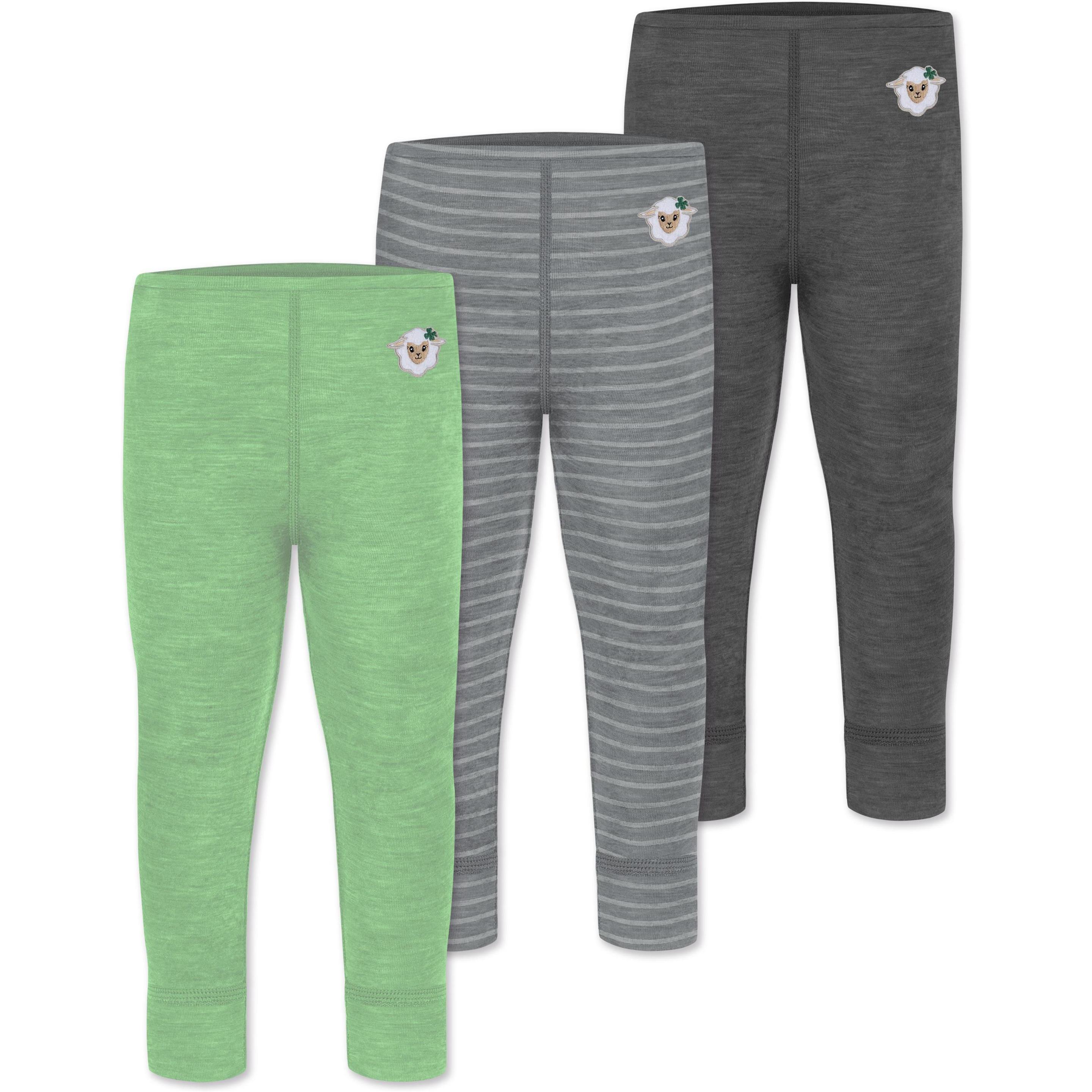 Thumbnail - Normani, Herren, Funktionsunterhose, 3er Pack Baby Merino Hose Unterhose „Tihoi" - 9509 (62), Grau, 62