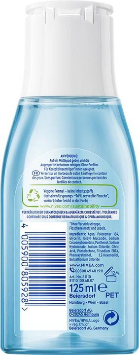 Produktbild NIVEA Sanfter Augen Make-up Entferner (Make-Up Entferner, 125 ml)