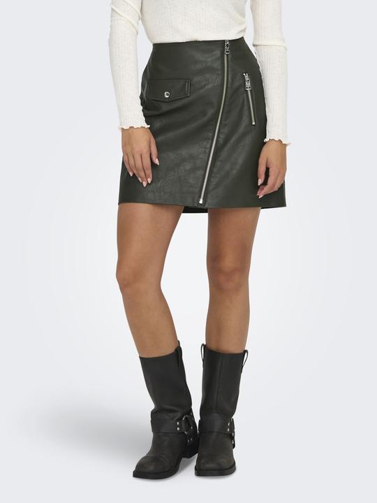 Produktbild Only ONLVERA Kunstlederrock Kunstlederrock (XS)
