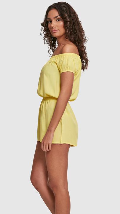 Actual product image Urban Classics Ladies Off Shoulder Short Jumpsuit (S)