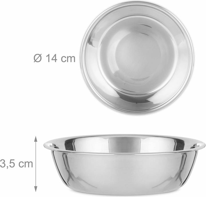 Productafbeelding Relaxdays 3x spiegel (25 x 1,5 x 25 cm)