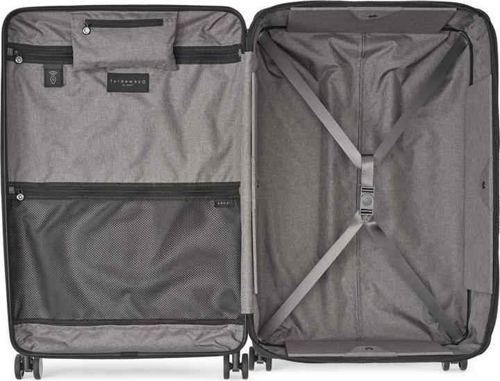 Actual product image Senz Senx Foldable Large Check In Trolley, 95L, Midnight Blue (95 l)