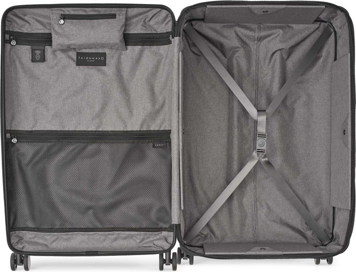 Produktbild Senz Senx Foldable Large Check In Trolley, 95L, Midnight Blue (95 l, L (90 - 115l))