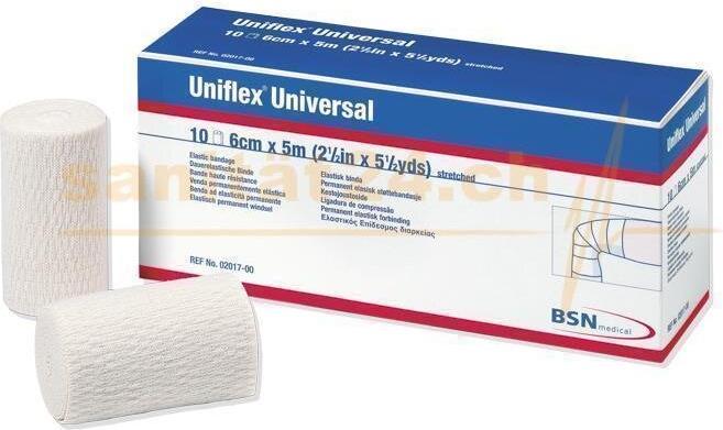 Actual product image BSN Universal bandages 5 m x 10 cm, white
