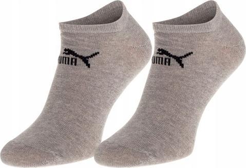 Immagine prodotto Puma Sneaker Invisible Sneaker Boot Socks (3 Pack) - Grigio/Bianco/Nero, EU-35-38 (35 - 38)