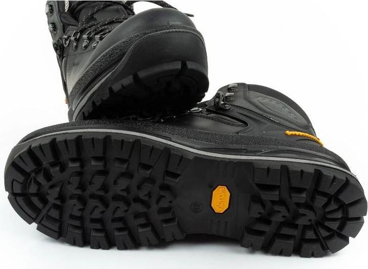 Actual product image GriSport Nero Dakar Herren-Trekkingschuhe, Leder, schwarz (44)