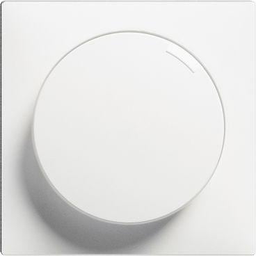 Actual product image Feller EdizioDue rotary dimmer front panel