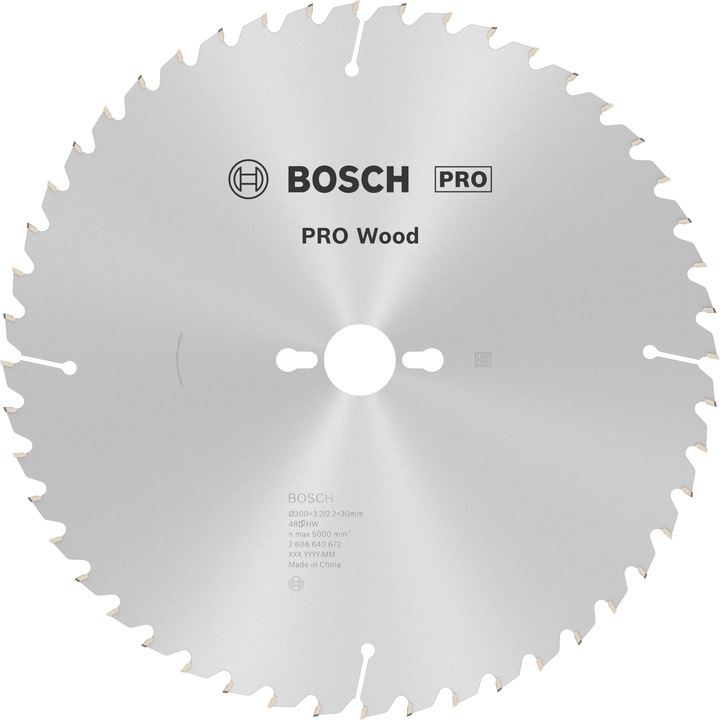 Immagine prodotto Bosch Professional Zubehör Lama per sega circolare PRO Wood, 300 x 3,2 x 30 mm