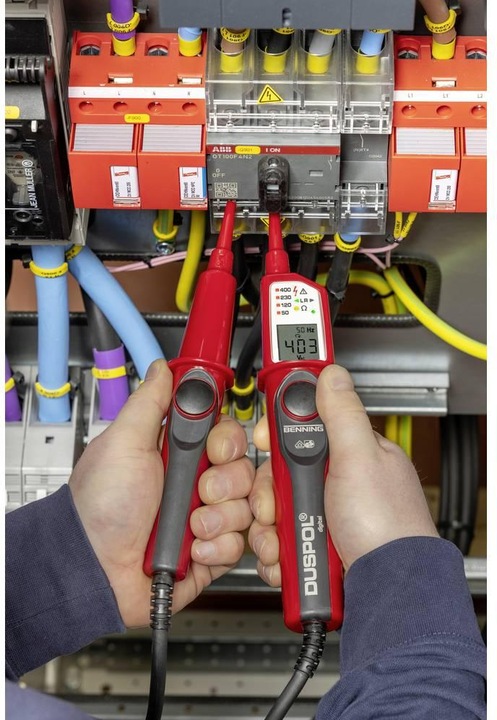 Actual product image Benning Double pole voltage tester DU (CAT IV 600V, CAT III 1000V)