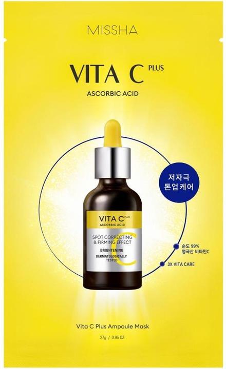 Image du produit Missha Vita C Plus Brightening Set Masque Feuille 5 Ampoules