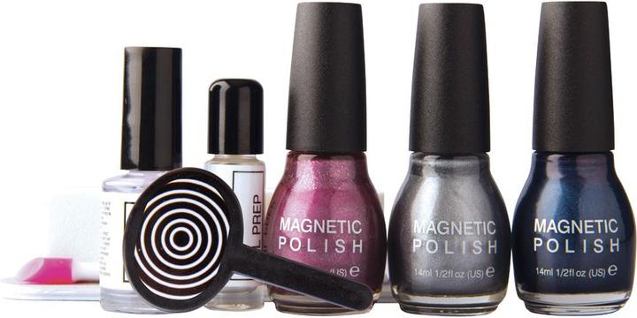 Rio MAGNETIC NAILS ( NMAG) magnetic varnish (Pink, Farblack)