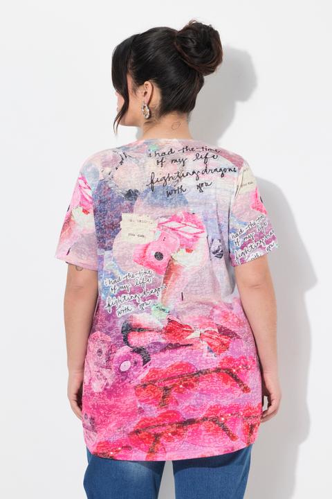 Produktbild Angel of Style T-Shirt, A-Linie, Eiscreme-Print (50)
