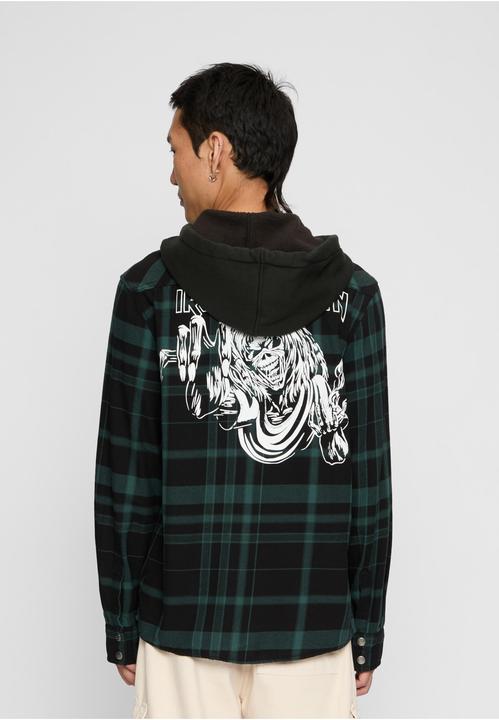 Image du produit Brandit Iron Maiden Checkshirt Sweathood Eddy - 192207 (L)