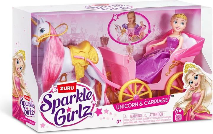 Image du produit Zuru Princesse de poupée 4,7 pouces avec animaux