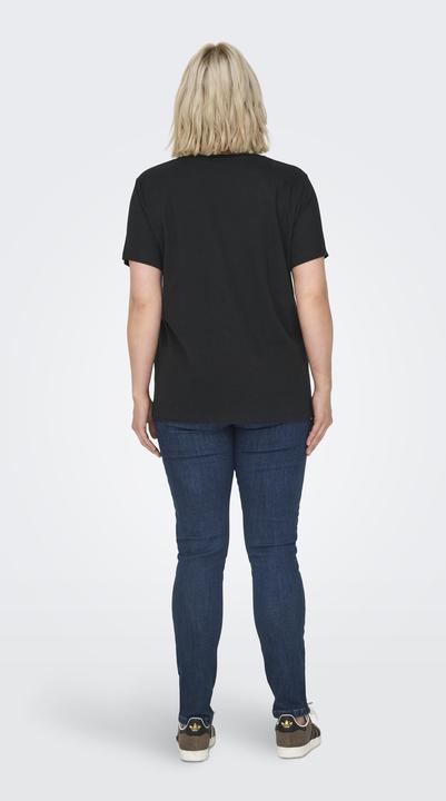 Actual product image Only Regular fit round neck tank top T-shirt (M)