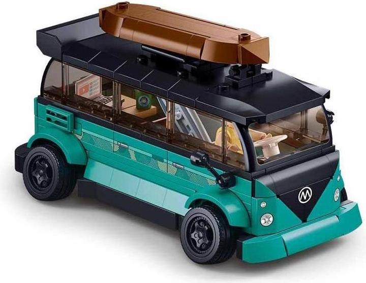 Actual product image Sluban SL96061 - Leisure bus "Surfing" (276 pieces)