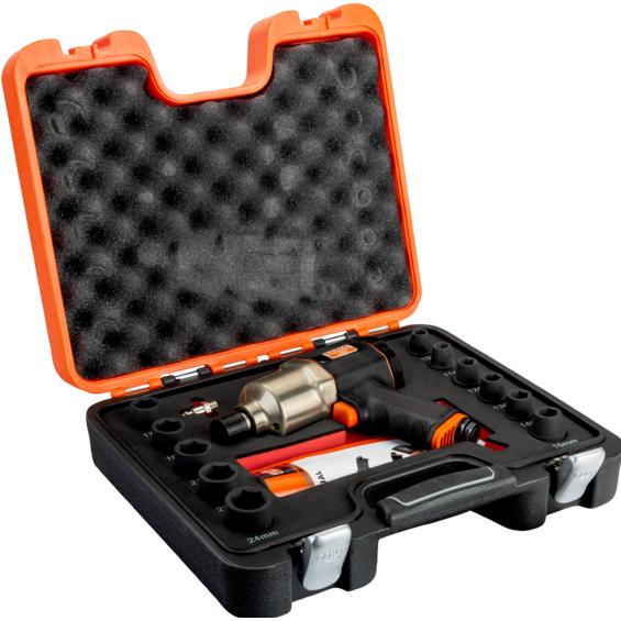 Bahco, Chiave a bussola + esagonale, 1/2" Impact Wrench Set & Sockets