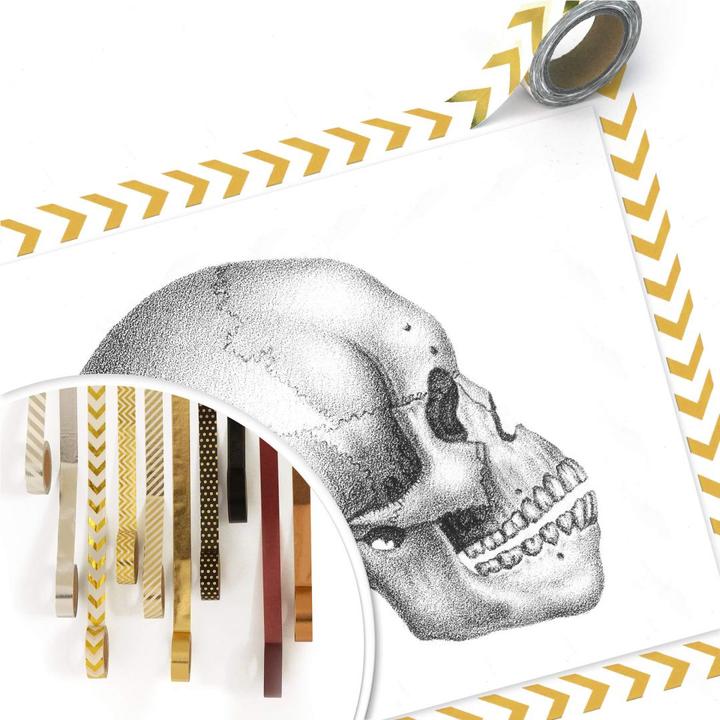 Immagine prodotto Trenddeko Cranio 02 (80 x 60 cm)