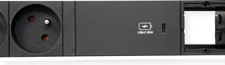 Produktbild Bachmann POWER FRAME L 2xUTE 916.5321xUSB C 60W 2xCM 0,2m GST18 (2 x, CEE 7/5, 0.20 m)