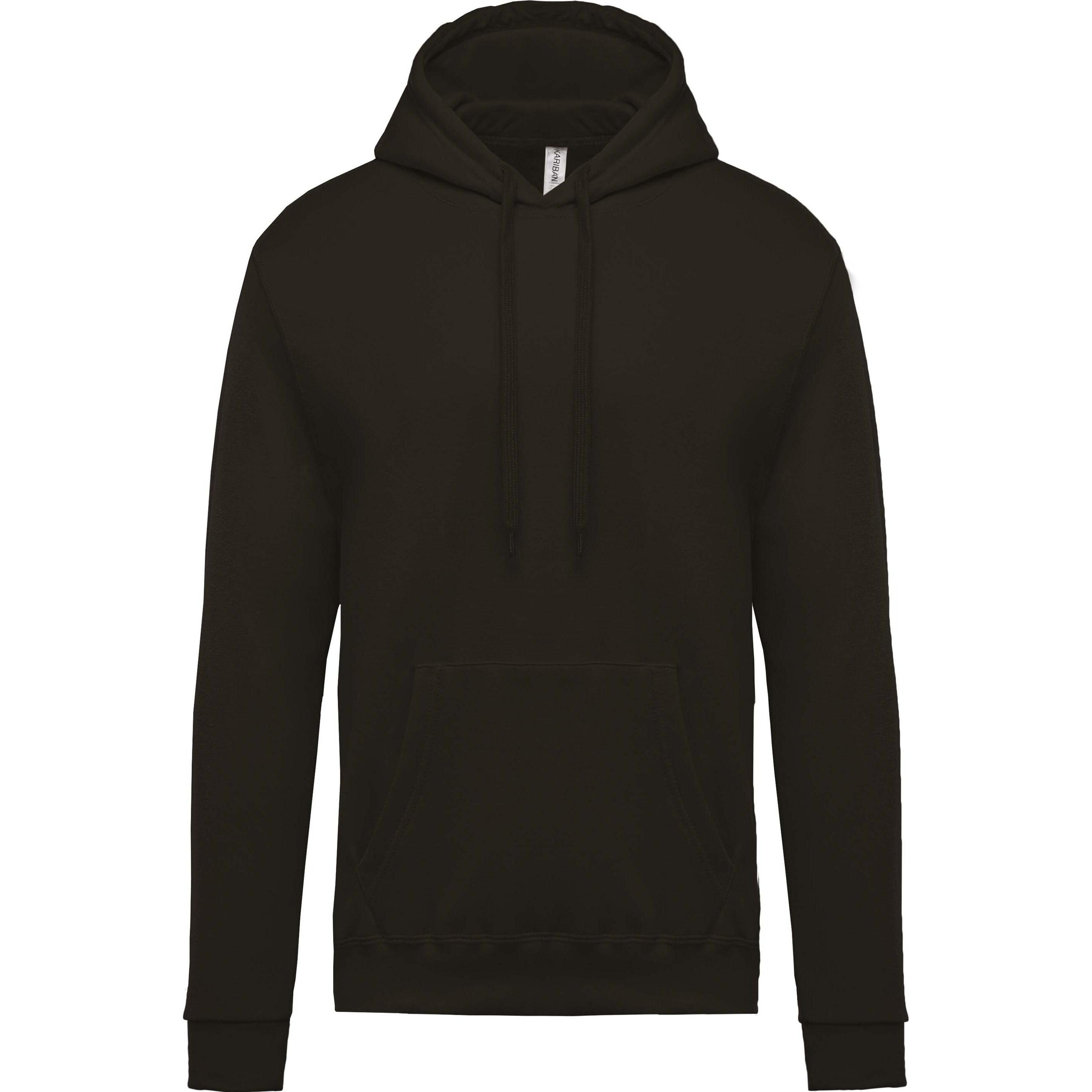 Kariban, Herren, Pullover, Kapuzenpullover, Blau, (L)