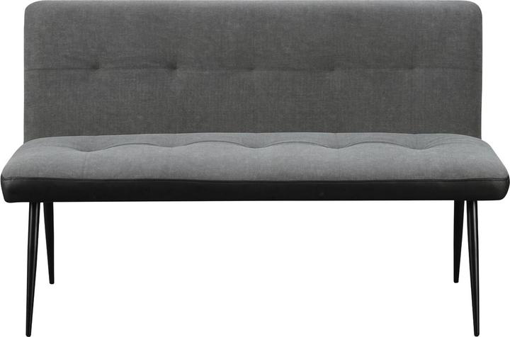 Produktbild HTI-Living Bank 3-Sitzer Anthrazit/Grau Joschka (140 cm)