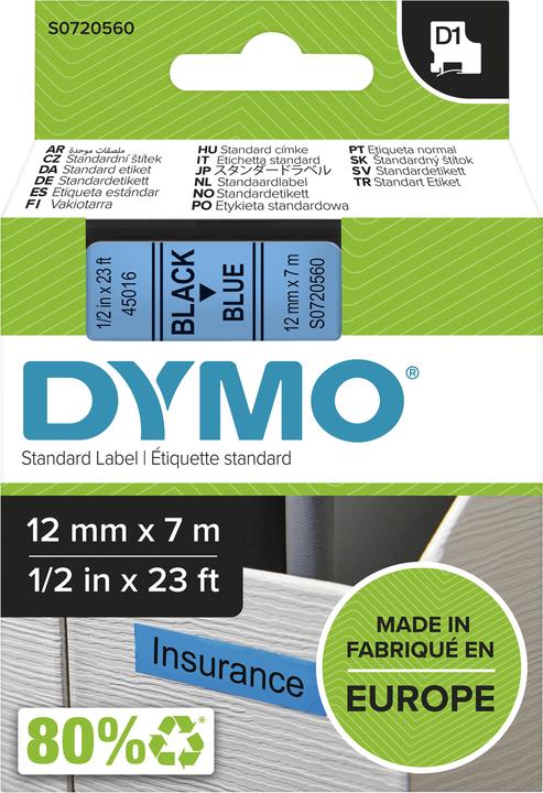 Produktbild Dymo S0720560 (1.20 cm, Blau)