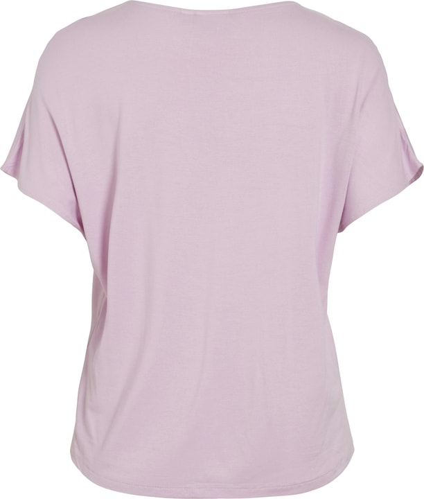 Actual product image Vila V-neck top with short sleeves (38)
