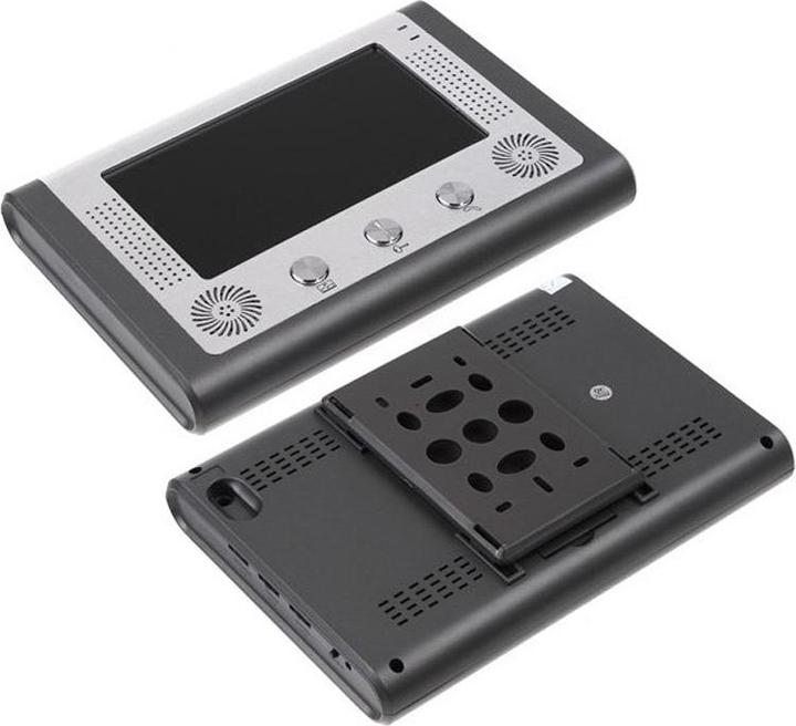 Produktbild PNI SilverCloud House 715 Video-Gegensprechanlage-Paket mit 7-Zoll-LCD-Bildschirm und elektromagnetische