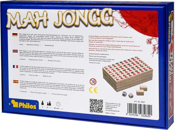 Produktbild Philos Mah Jongg ohne arabische Zeichen (Deutsch)