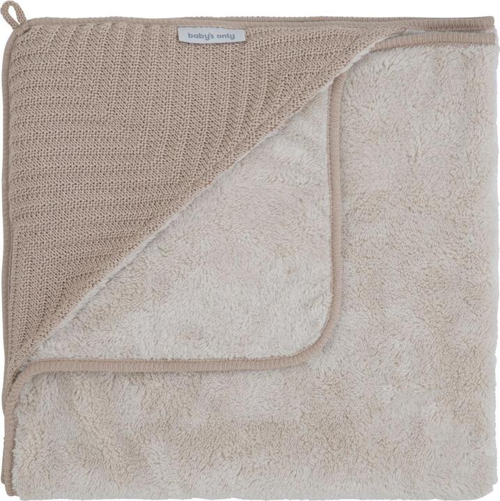 Image du produit Baby's only couverture à capuche Grace, beige (75 x 75 cm)