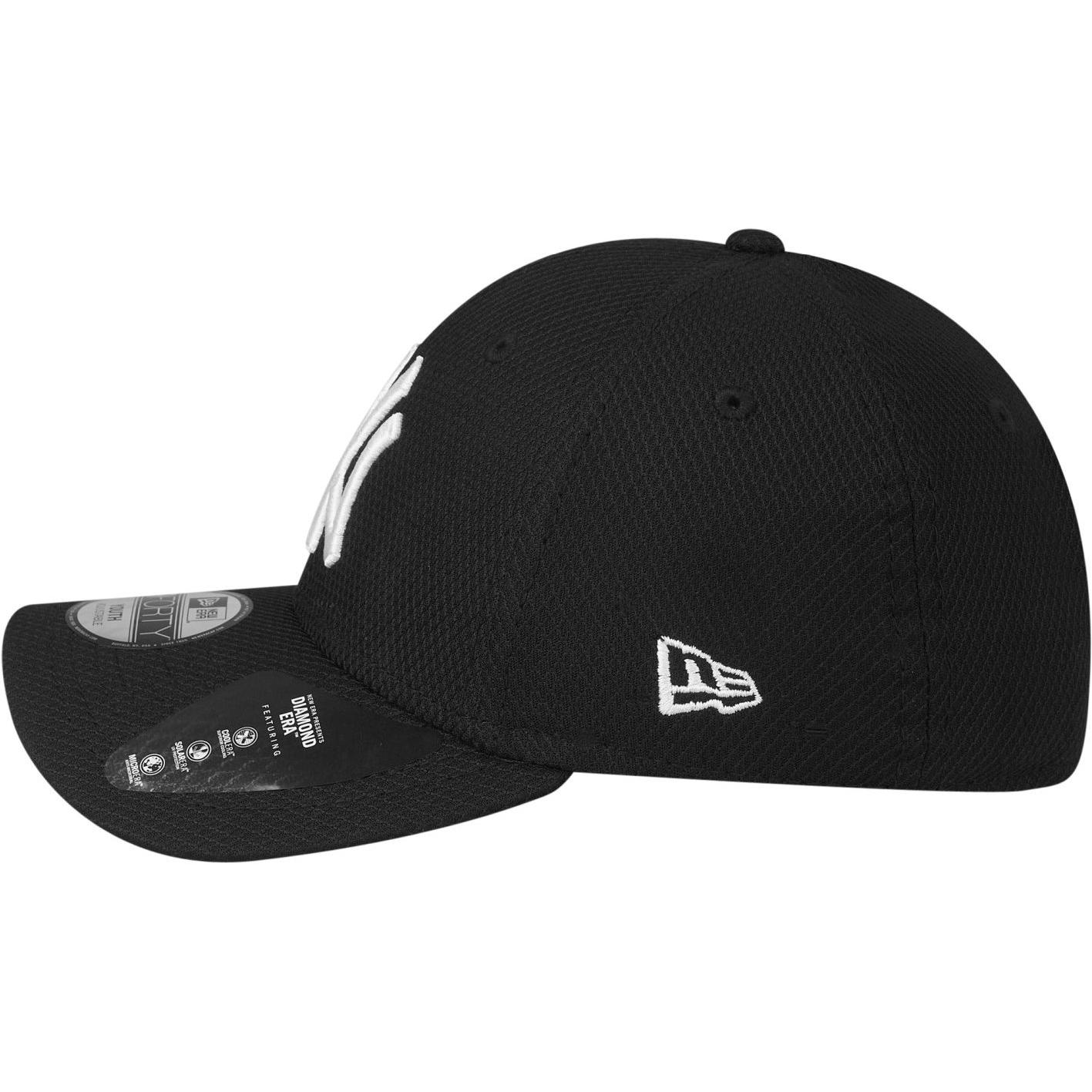 Thumbnail - New Era, Jungen, Cap, Kinder Cap DIAMOND 9FORTY NY Yankees schwarz Infant, Schwarz, (49, 48 C, 50 C)
