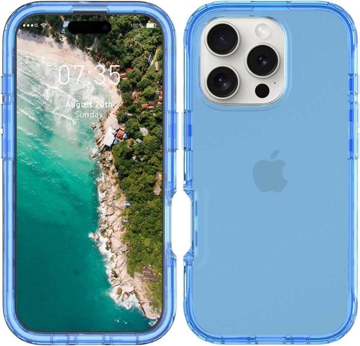 Actual product image Cover-Discount iPhone 16 Pro - Stossfeste Hybrid Handyhülle (Apple iPhone 16 Pro)