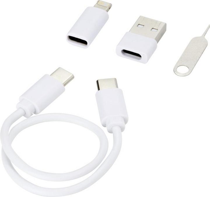 Immagine prodotto Generic Savvy Cavo di ricarica modulare in plastica riciclata con supporto per telefono (0.26 m)