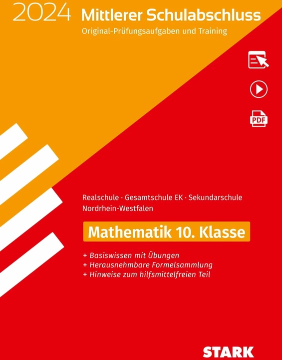 Produktbild Original-Prüfungen und Training - Mittlerer Schulabschluss 2024 - Mathematik - Realschule (Deutsch, 2023)