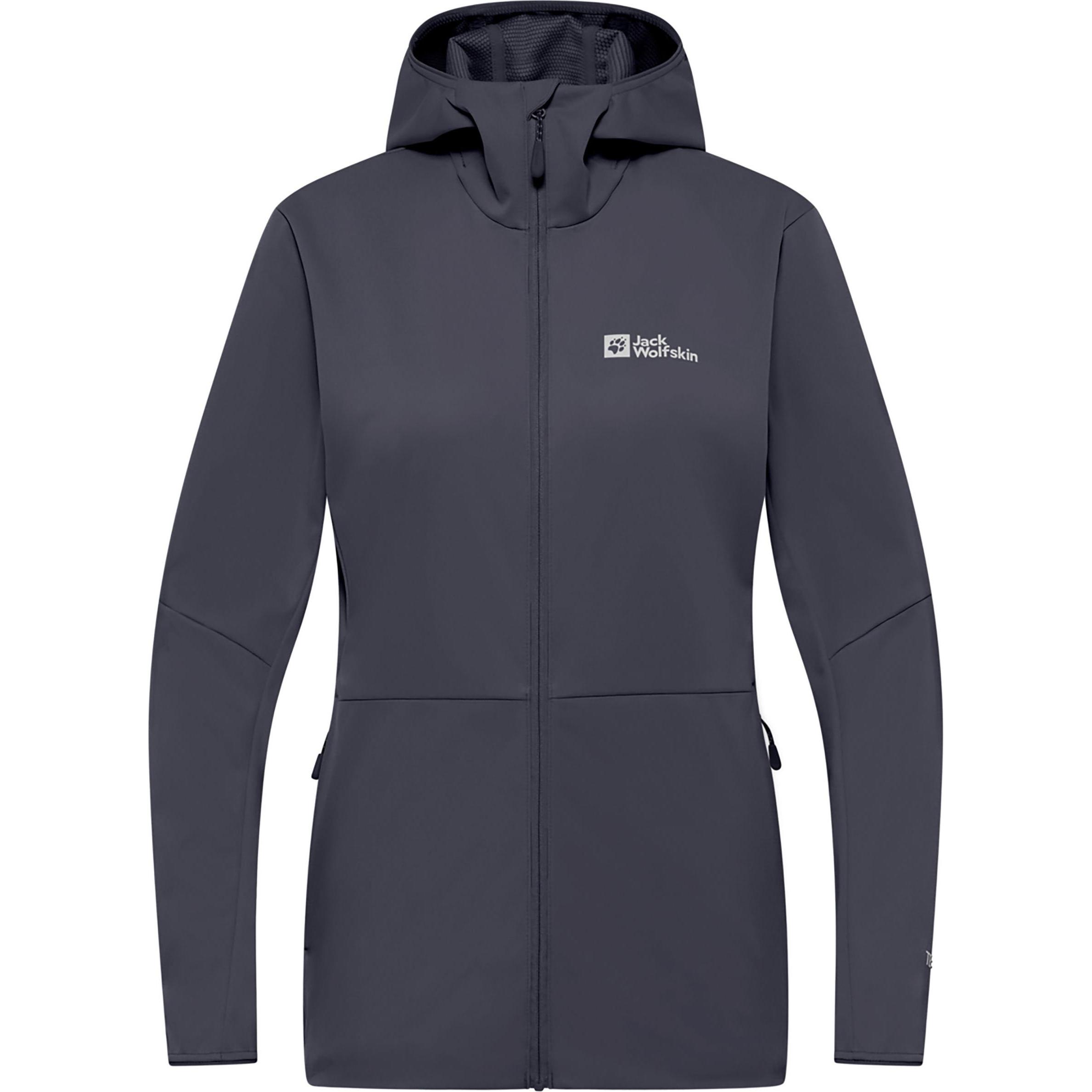Jack Wolfskin, Damen, Jacke, Feldberg Hoody W (S), Grau, S