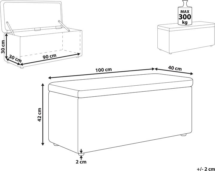 Image du produit Beliani Orem (100 cm)