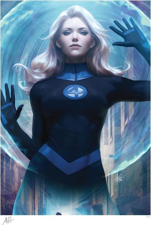 Image du produit Sideshow Marvel impression Art Print Sue Storm : Invisible Woman 46 x 61 cm - non encadrée (46 x 61 cm)