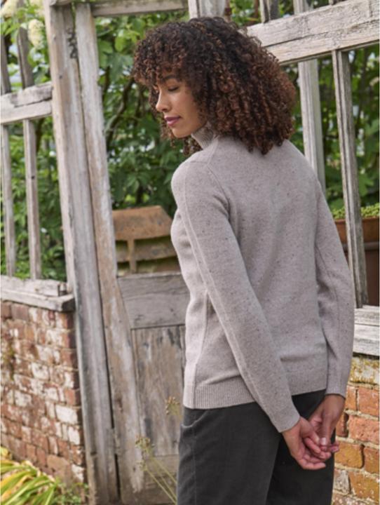 Image du produit Woolovers Lambswool Polo Neck Pullover (L)