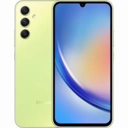 Actual product image Samsung Galaxy A34 5G (128 GB, Awesome Lime, 6.60", Dual SIM, 48 Mpx, 5G)