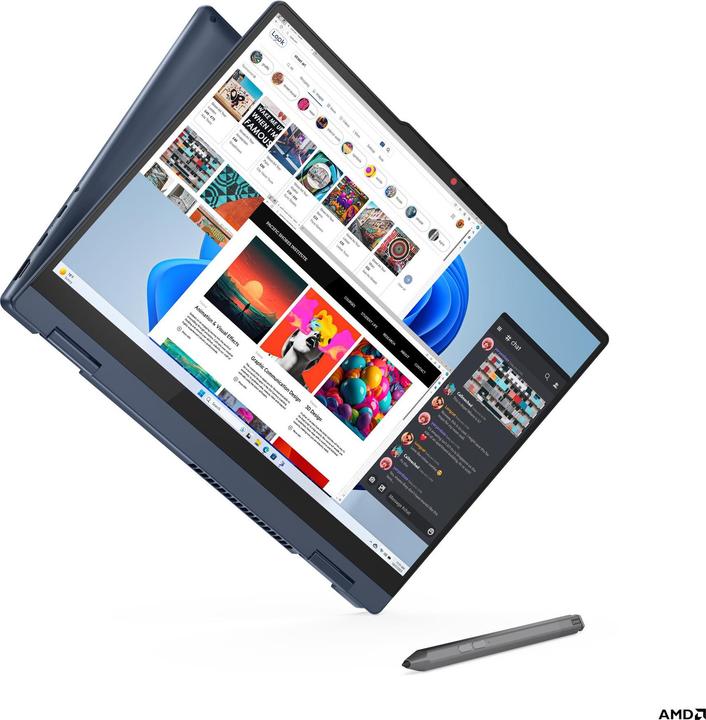 Produktbild Lenovo IdeaPad 5 2-in-1 (14", AMD Ryzen 7 8845HS, 16 GB, 1000 GB, CH)