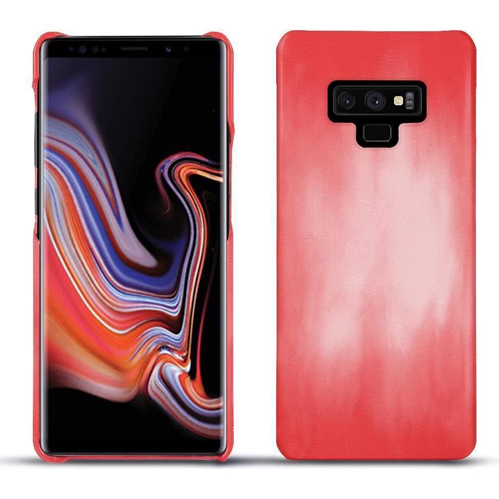 Noreve Lederschutzhülle (Samsung Galaxy Note 9), Smartphone Hülle, Rosa