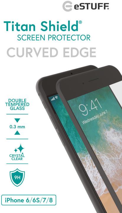 Produktbild eSTUFF Titan Shield Curved Edge (1 Stück)