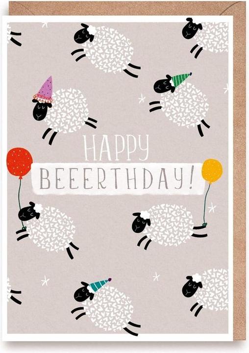 Image du produit Cardie Happy Beerthday Schaf Geburtstagskarte