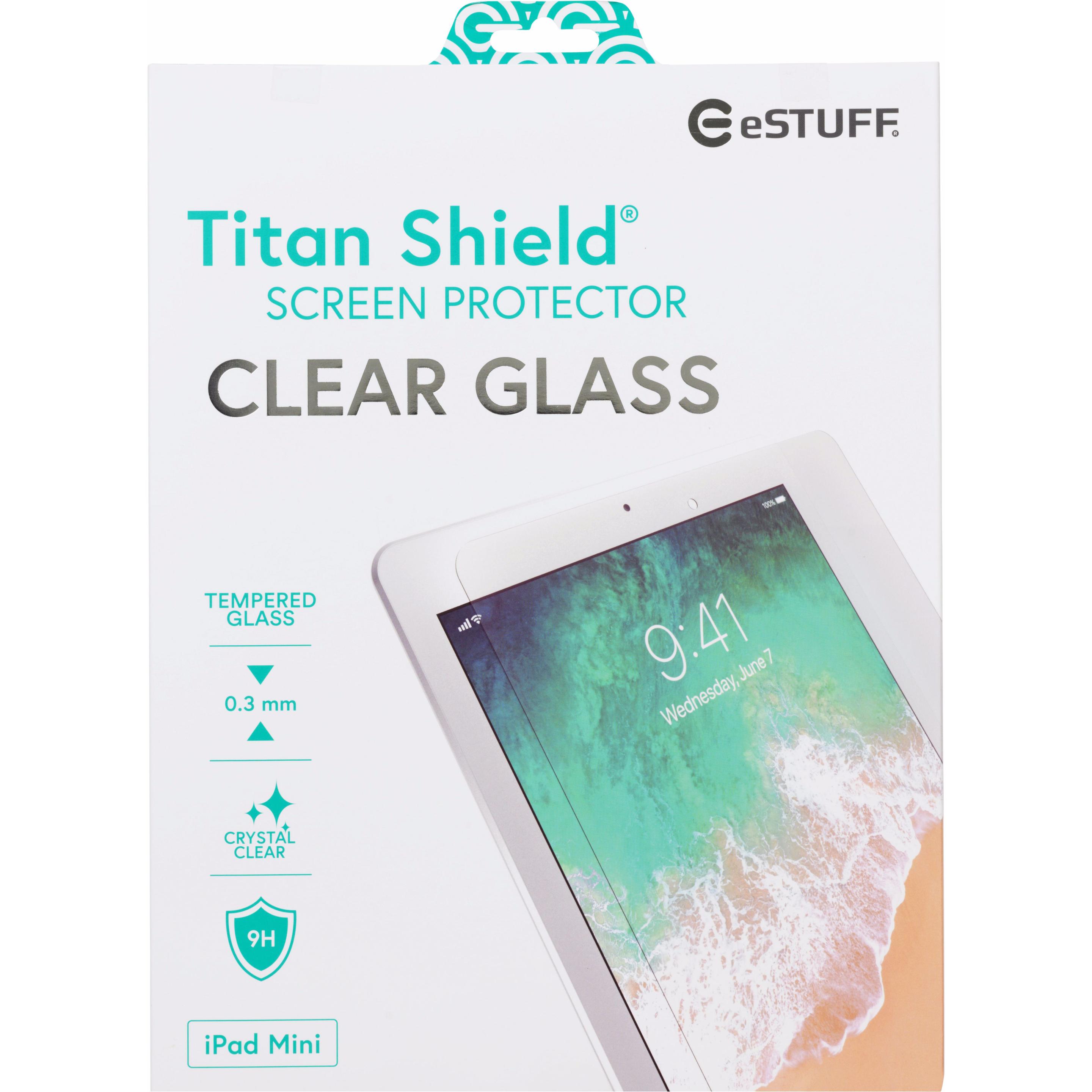 Thumbnail - eSTUFF TitanShield Clear Glass (1 Stück, iPad mini 2015 (4. Gen)), Tablet Schutzfolie