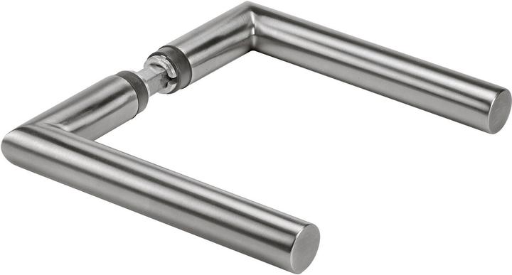 Amf Poignée de porte par paire 424, INOX (Poignée de porte)