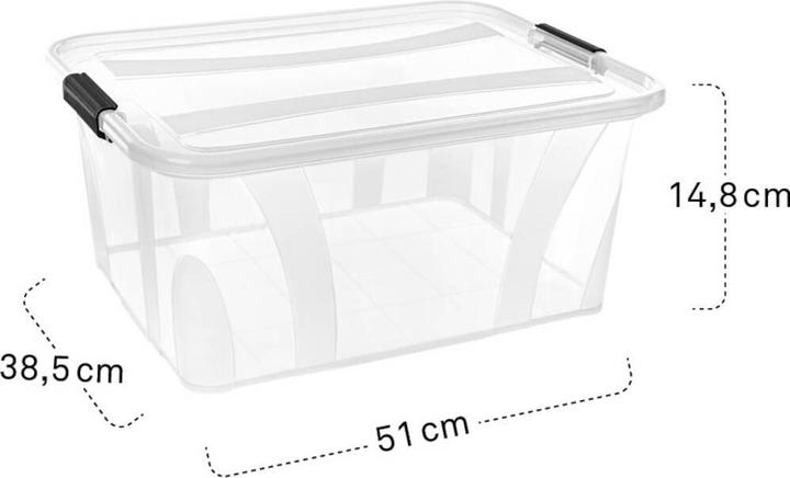 Actual product image Siena Home Storage box 21 l (51 x 38.5 x 15 cm, 21 l)