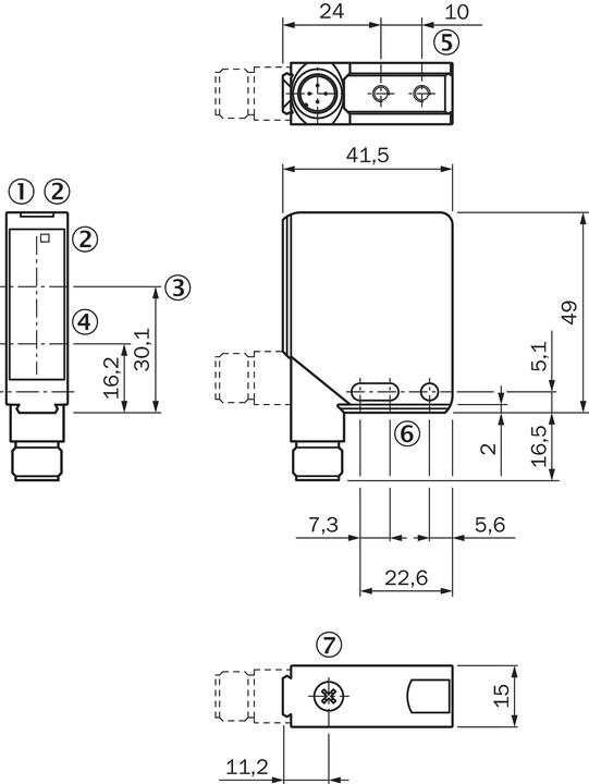 Produktbild Sick WT12L-2B550A02